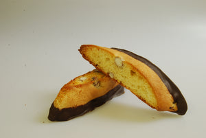 Biscotti, Almond Dipped