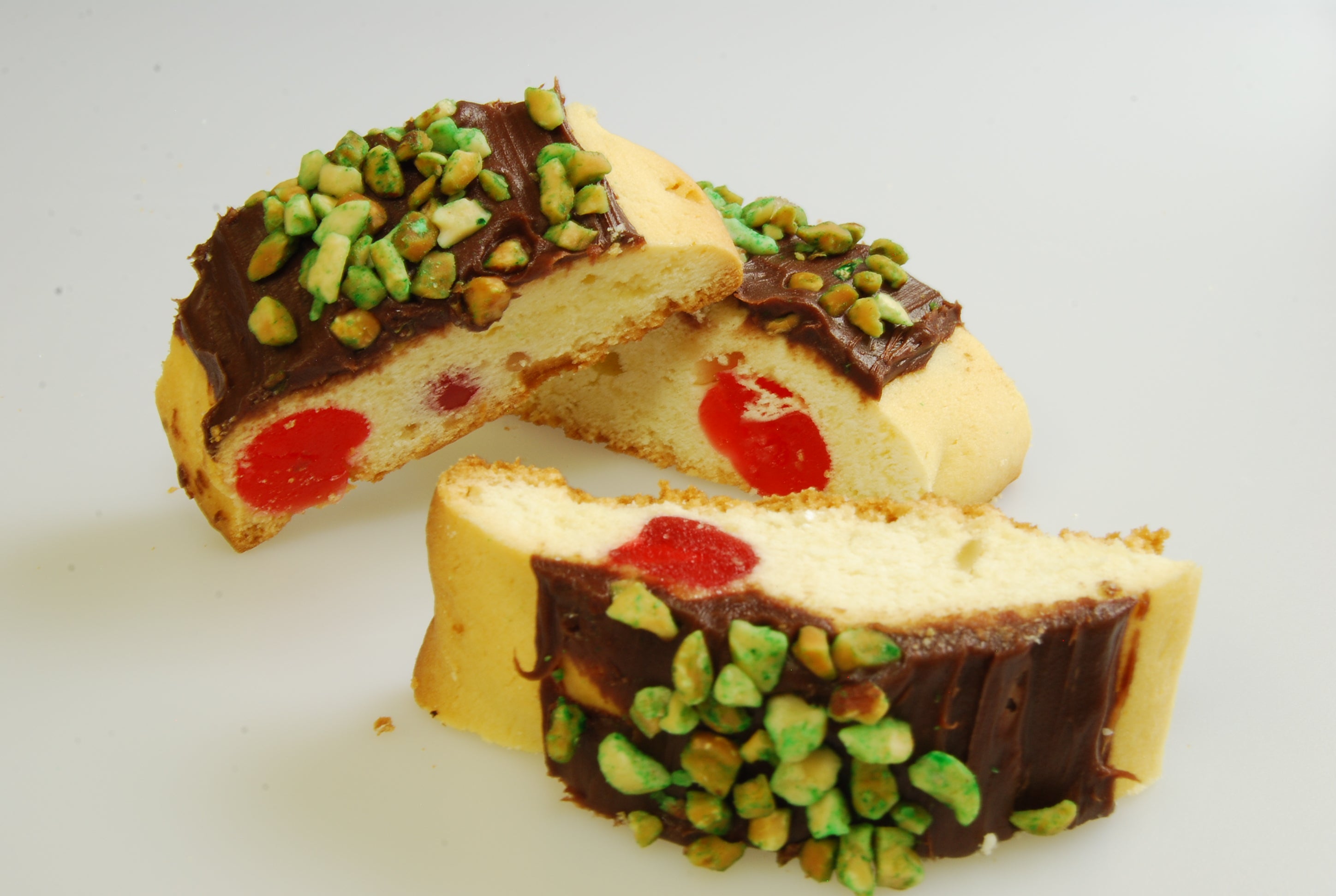 Slices with Fruits and Nuts